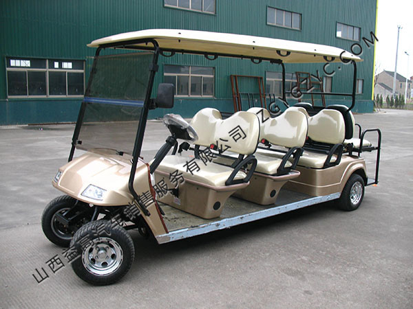 八座電動高爾夫球車